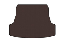 Daewoo Nubira 1997–1999 Rubberen kofferbakmat Carsuit (SD, bruin) foto 1