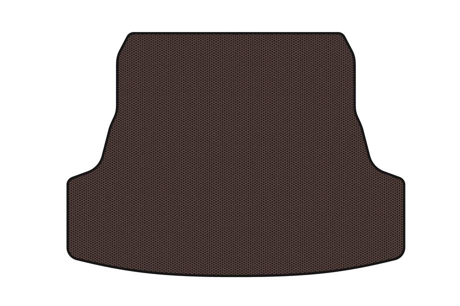 Daewoo Nubira 1997–1999 Rubberen kofferbakmat Carsuit (SD, bruin) Image