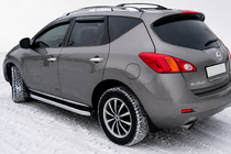 Nissan Murano 2008–2014 Fullmond side steps (set van 2, aluminium) foto 1