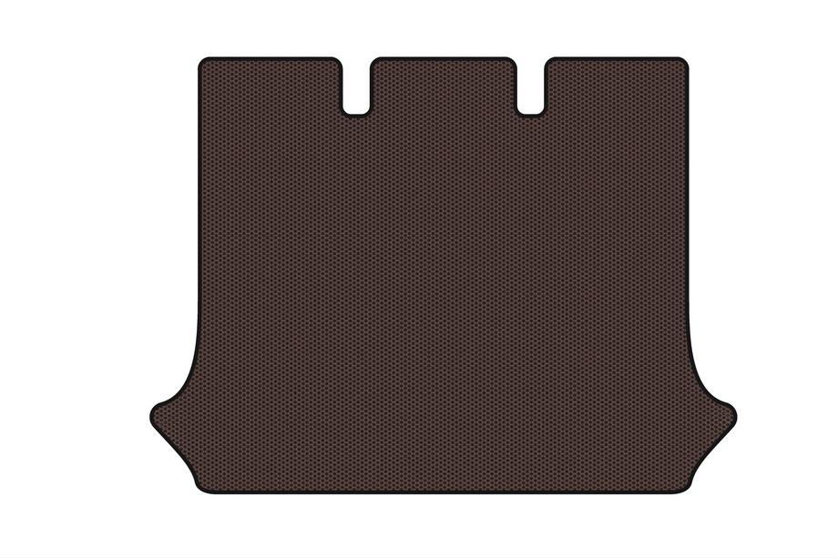Fiat Doblo I 2001–2005 Rubberen kofferbakmat Carsuit (Bruin) Foto 1