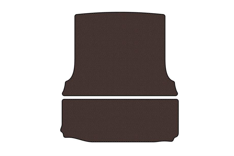 Fiat Fiorino/Qubo 2008–2024 Rubberen kofferbakmat Carsuit (Cargo, bruin) Image
