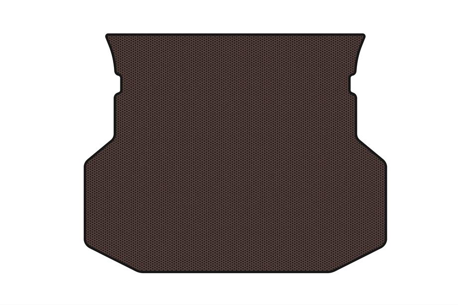 Geely MK 2006–2014 Rubberen kofferbakmat Carsuit (SD, bruin) Foto 1