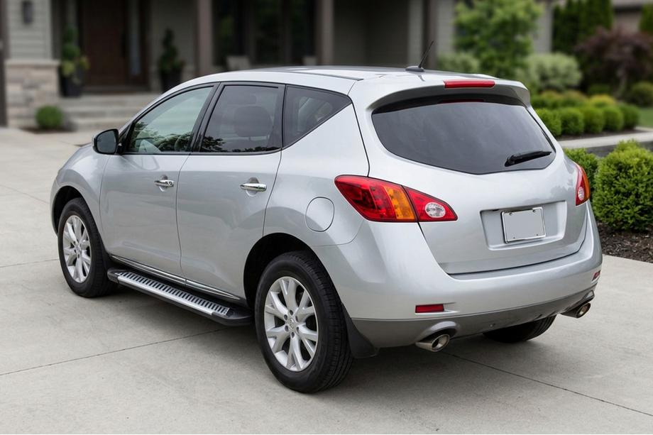 Nissan Murano 2008–2014 Side steps Line (2 stuks, aluminium) Image