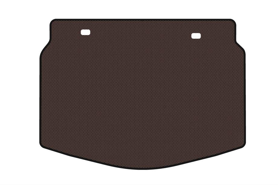 Hyundai Veloster 2018–2022 Rubberen kofferbakmat Carsuit (Coupé, bruin) Image