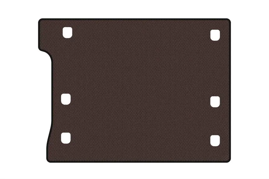 Jeep Wrangler 2018– Rubberen kofferbakmat Carsuit (Rubicon Unlimited/5-deurs, bruin) Image