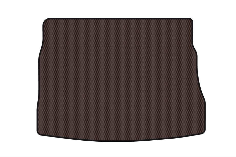 Kia Ceed 2007–2012 Rubberen kofferbakmat Carsuit (HB, 3-deurs, bruin) Foto 1