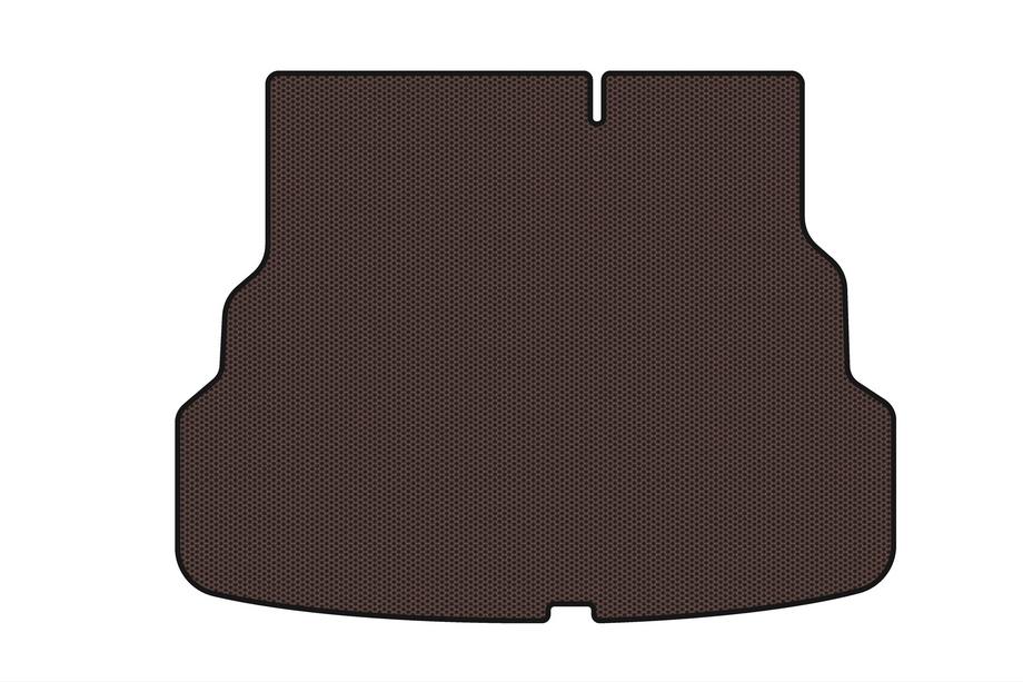 Kia Rio 2012–2017 Rubberen kofferbakmat Carsuit V2 (SD, bruin) Image