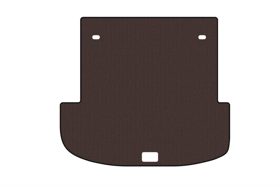 Kia Stonic 2017– Rubberen kofferbakmat Carsuit (7-zits, bruin) Foto 1