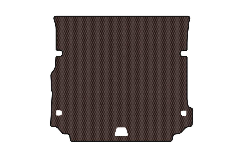 Land Rover Discovery III 2004–2009 Rubberen kofferbakmat Carsuit V2 (Bruin) Image