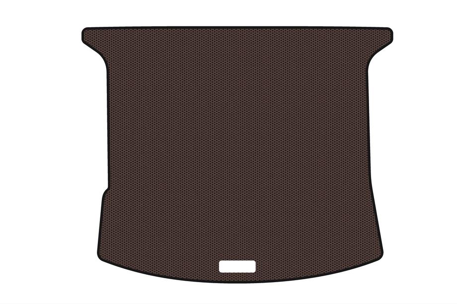 Mazda 5 2005–2009 Rubberen kofferbakmat Carsuit (2 rijen, 7-zits, bruin) Image