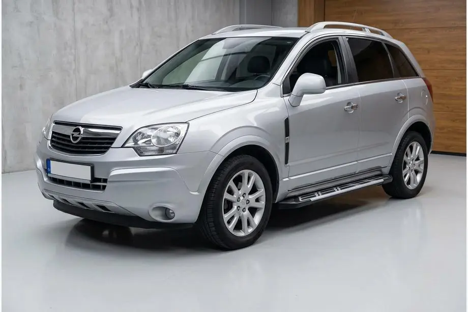 Opel Antara 2006–2017 Sunrise side steps (set van 2, aluminium) Image
