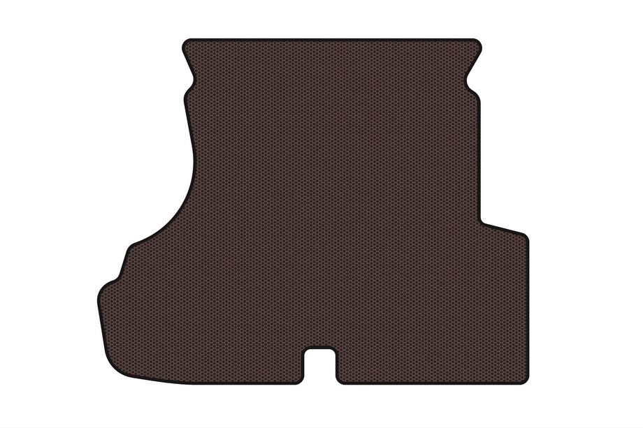 Mercedes CLK W208 1997–2002 Rubberen kofferbakmat Carsuit (Coupé, bruin) Foto 1