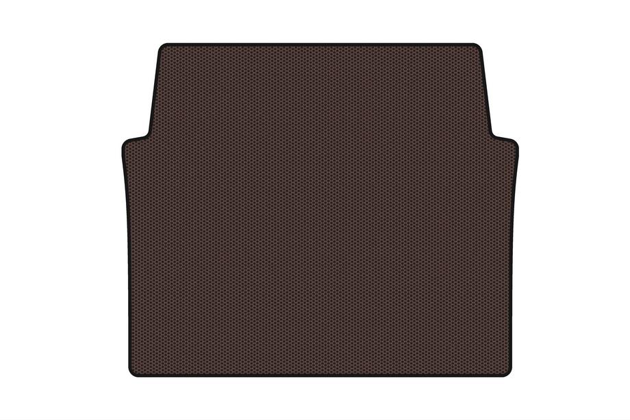 Mercedes E-class W124 1984–1997 Rubberen kofferbakmat Carsuit (SD, bruin) Foto 1