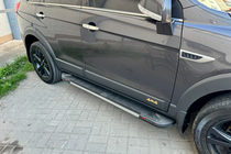 Opel Antara 2006–2017 Zijtreden RedLine V1 (2 stuks, aluminium) 2016-2018 foto 2