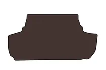 Mercedes W201 (190) 1982–1993 Rubberen kofferbakmat Carsuit (SD, bruin) foto 1