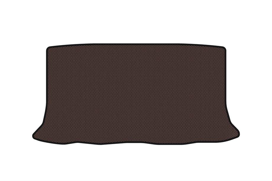 Nissan Micra K12 2003–2010 Rubberen kofferbakmat Carsuit (HB, bruin) Foto 1