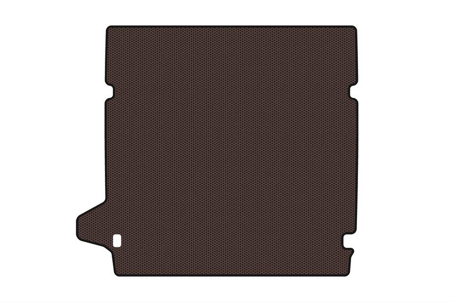 Nissan Pathfinder R51 2005–2014 Rubberen kofferbakmat Carsuit (tot 2e rij, bruin) Image