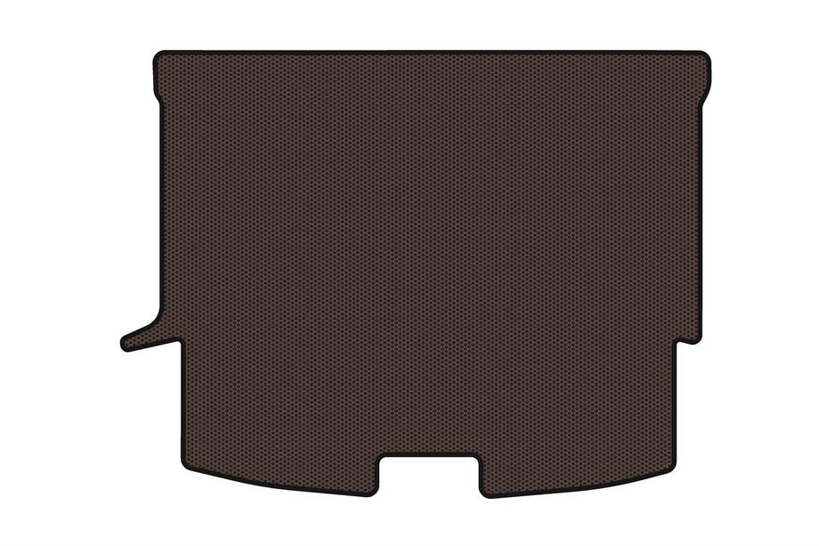 Nissan X-trail T33/Rogue 2022– Rubberen kofferbakmat Carsuit (5-zits, bruin) Image