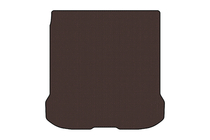 Nissan Quest 2011–2017 Rubberen kofferbakmat Carsuit (met 2e zitrij, 7-zits, bruin) foto 1