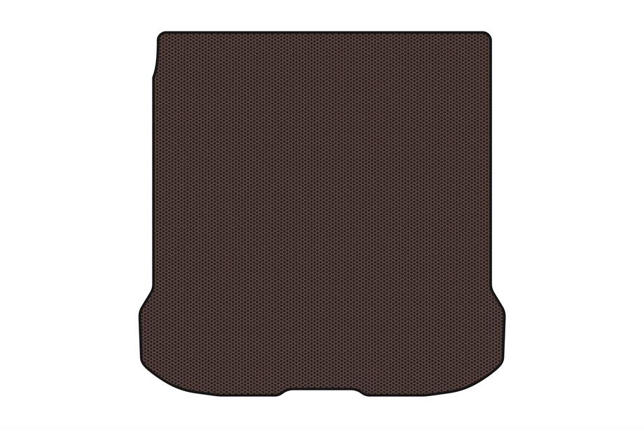 Nissan Quest 2011–2017 Rubberen kofferbakmat Carsuit (met 2e zitrij, 7-zits, bruin) Image