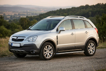Opel Antara 2006–2017 Maydos V1 zijtreden (set 2 stuks, aluminium + RVS) foto 1
