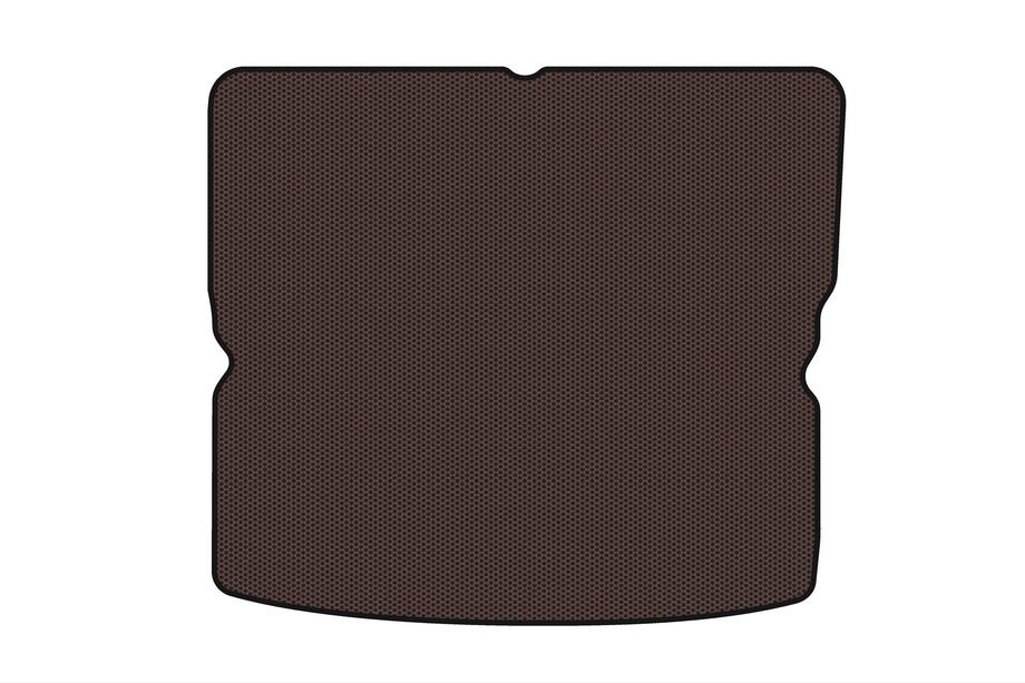 Opel Zafira B 2005–2011 Rubberen kofferbakmat Carsuit (met overlap naar de 3e rij, bruin) Image