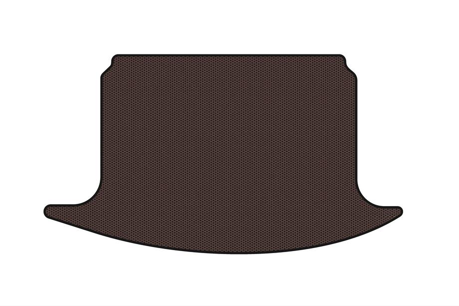 Peugeot 307 2001–2008 Rubberen kofferbakmat Carsuit (2001-2005, HB, 5-deurs, bruin) Image