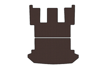 Peugeot 807 2002–2014 Rubberen kofferbakmat Carsuit (Bruin) foto 1
