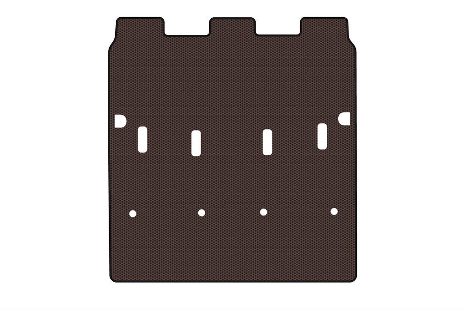 Peugeot Partner/Rifter 2019– Rubberen kofferbakmat Carsuit (7-zits/lange wielbasis, bruin) Image