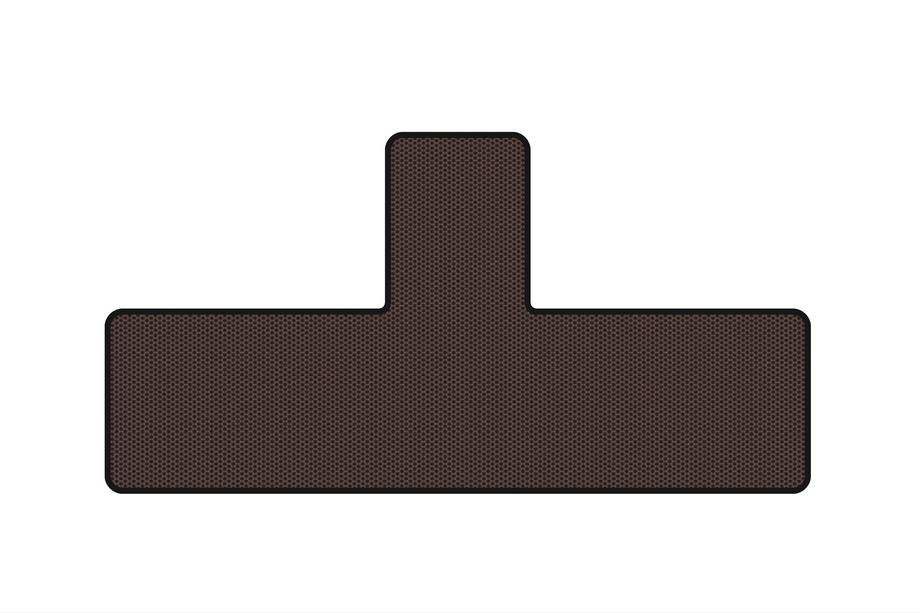 Renault Kangoo 2008–2020 Rubberen kofferbakmat Carsuit (5-deurs/7-zits, bruin) Image