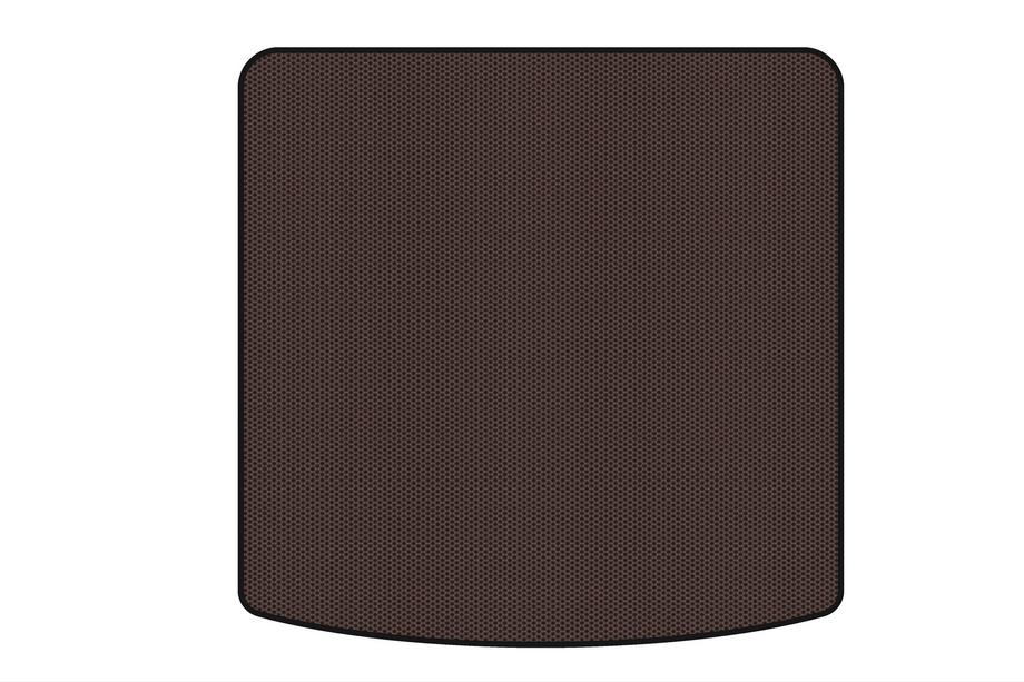 Skoda Kodiaq 2016–2023 Rubberen kofferbakmat Carsuit (5-zits, bruin) Foto 1