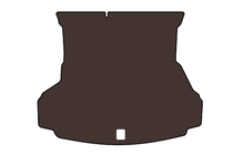 Toyota Avensis 2009–2018 Rubberen kofferbakmat Carsuit (SD, bruin) foto 1
