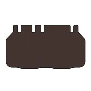 Rubberen kofferbakmat Carsuit (6-zits, bruin)