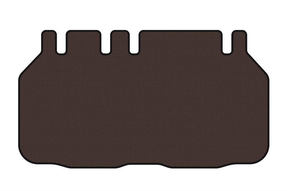 Toyota Previa 2006–2019 Rubberen kofferbakmat Carsuit (6-zits, bruin) Image