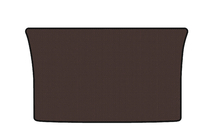 Volkswagen Fox 2003–2021 Rubberen kofferbakmat Carsuit (HB, 3-deurs, bruin) foto 1