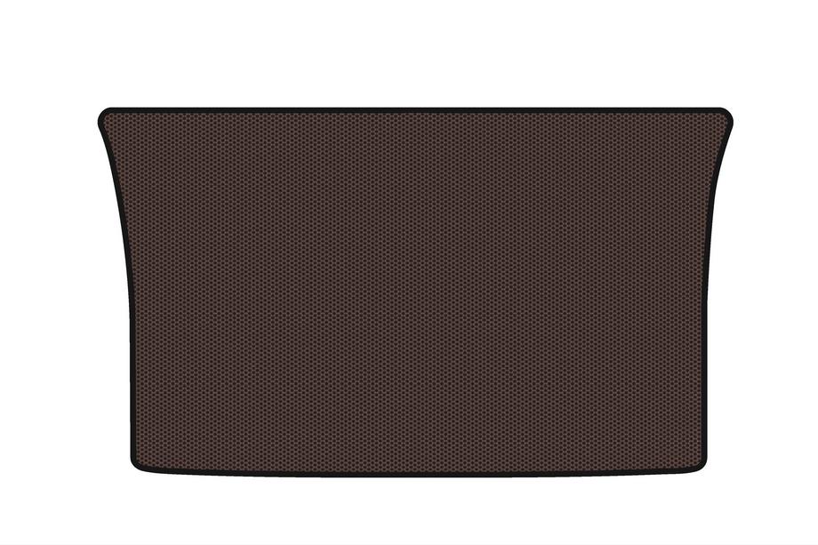 Volkswagen Fox 2003–2021 Rubberen kofferbakmat Carsuit (HB, 3-deurs, bruin) Image