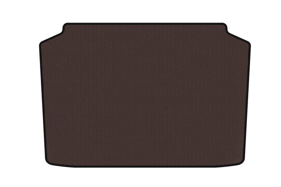 Volkswagen Polo 2001–2009 Rubberen kofferbakmat Carsuit (HB, 3/5-deurs, bruin) Image