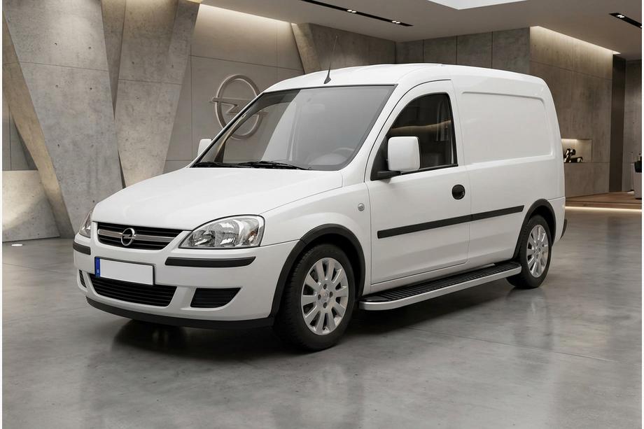 Opel Combo 2002–2012 Side steps Tayga Grey (set van 2, aluminium) Image