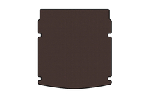 Audi A5 2007–2015 Rubberen kofferbakmat Carsuit V-1 (Cabriolet, bruin) foto 1