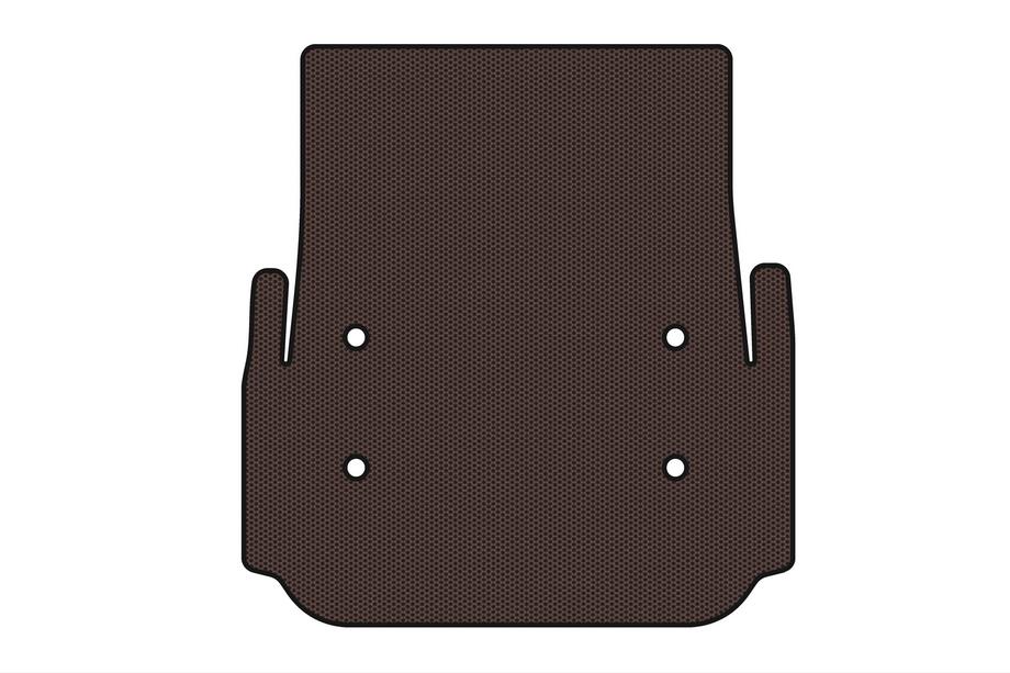BMW 5 Serie E39 1996–2003 Rubberen kofferbakmat Carsuit V-1 (SD, bruin) Foto 1