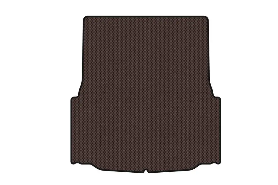 BMW 3 Serie E46 1998–2006 Rubberen kofferbakmat Carsuit (SD, bruin) Image