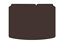 Citroen C-4 2004–2010 Rubberen kofferbakmat Carsuit (Coupé, bruin) foto 1