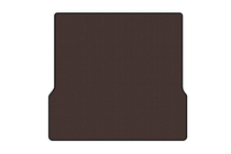 Dacia Logan I 2005–2008 Rubberen kofferbakmat Carsuit (SD, bruin) foto 1