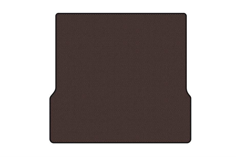 Dacia Logan I 2005–2008 Rubberen kofferbakmat Carsuit (SD, bruin) Image