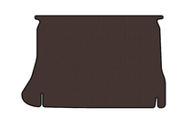 Daewoo Lanos 1998–2017 Rubberen kofferbakmat Carsuit (HB, bruin) foto 1