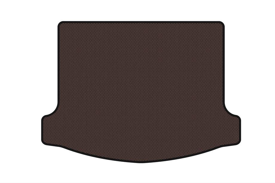 Honda Civic HB 2006–2012 Rubberen kofferbakmat Carsuit (HB, 3-deurs, bruin) Foto 1