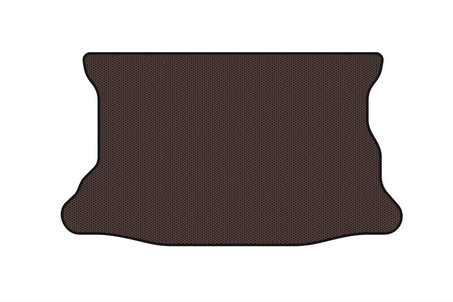 Honda FIT/Jazz 2002–2008 Rubberen kofferbakmat Carsuit (2001-2008, HB, bruin) Image