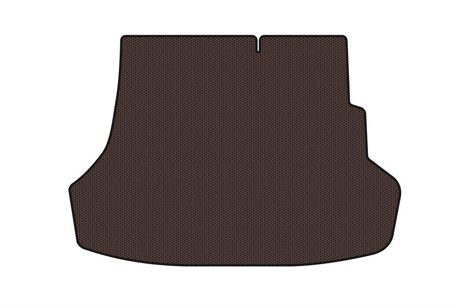 Hyundai Accent 2011–2017 Rubberen kofferbakmat Carsuit (2010-2017, SD, bruin) Image