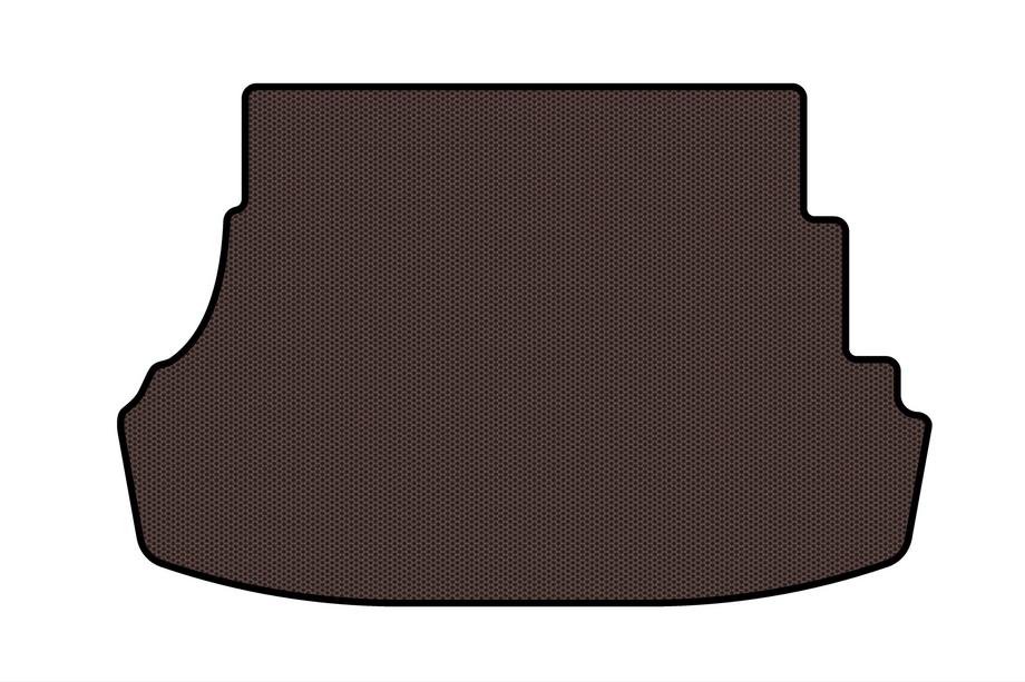 Hyundai Accent 2017–2023 Rubberen kofferbakmat Carsuit (SD, bruin) Image