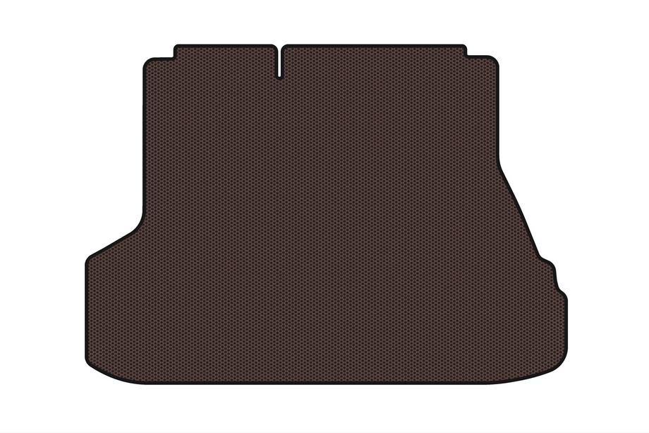 Kia Cerato 1 2004–2009 Rubberen kofferbakmat Carsuit (SD, bruin) Image